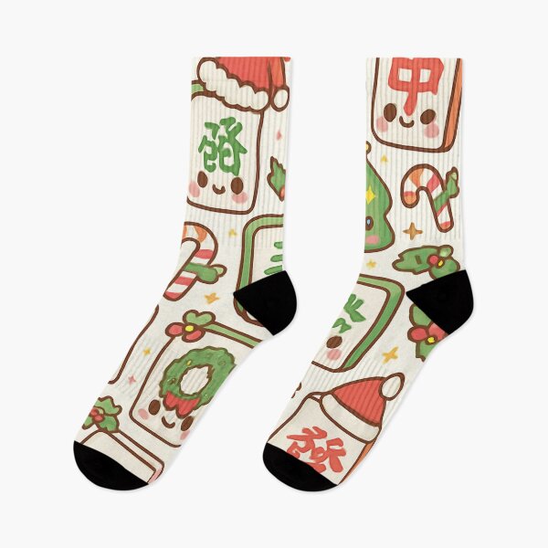 Item preview, Christmas Mahjong Tile Pattern Design designed and sold by Best Pattern⭐⭐⭐⭐⭐.