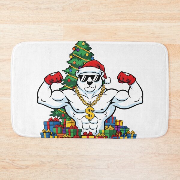 Item preview, Swole Polar Bear Bodybuilder designed and sold by NewYorkColours.