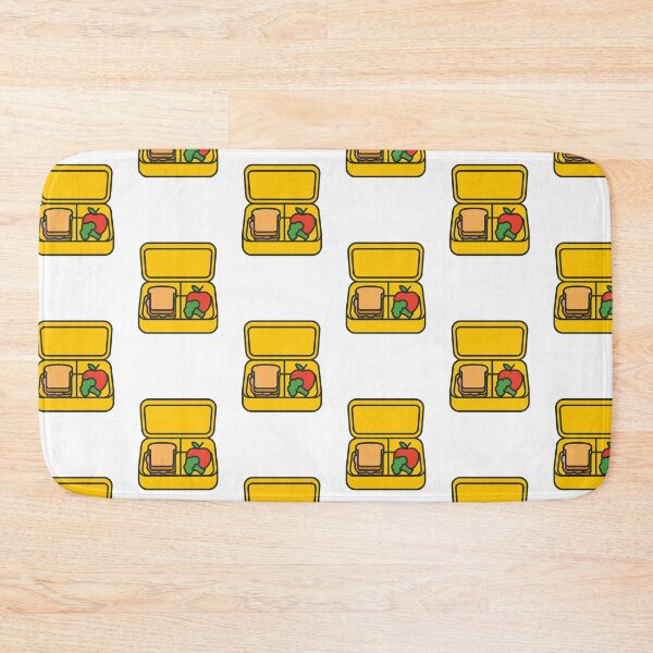 Item preview, Lunchbox with sandwich, apple, broccoli in isolated style for back to school, AI generated designed and sold by dvoevnore.