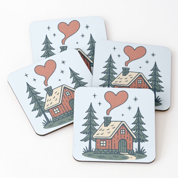 Item preview, Cozy Cabin Night – Winter Retreat designed and sold by PrintSmithArt.