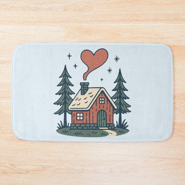 Item preview, Cozy Cabin Night – Winter Retreat designed and sold by PrintSmithArt.