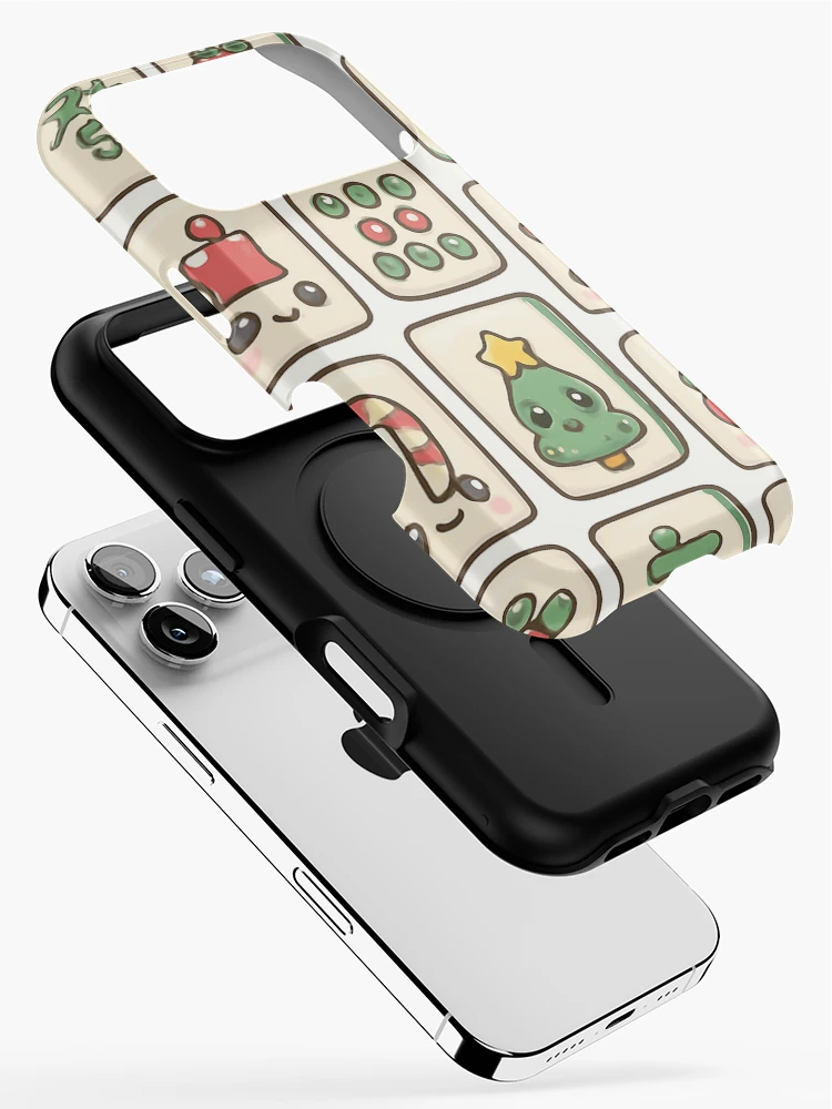Thumbnail 2 of 4, iPhone Case, Christmas Mahjong Tile Pattern Design designed and sold by Best Pattern⭐⭐⭐⭐⭐.