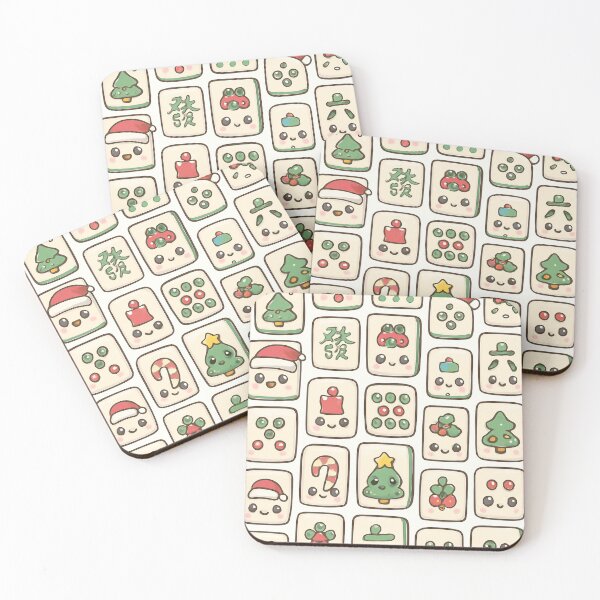 Item preview, Christmas Mahjong Tile Pattern Design designed and sold by Best Pattern⭐⭐⭐⭐⭐.