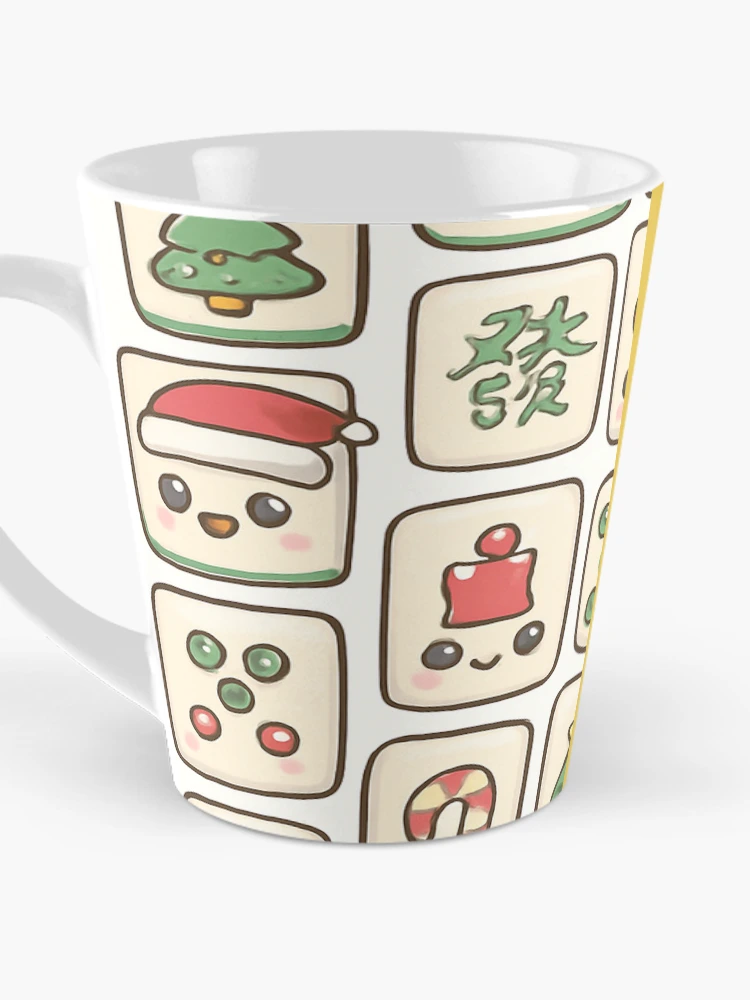 Thumbnail 3 of 4, Coffee Mug, Christmas Mahjong Tile Pattern Design designed and sold by Best Pattern⭐⭐⭐⭐⭐.