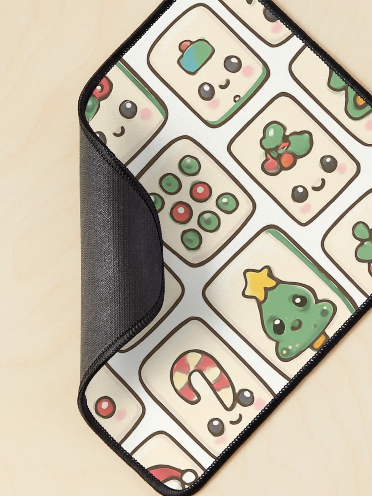 Thumbnail 2 of 5, Mouse Pad, Christmas Mahjong Tile Pattern Design designed and sold by Best Pattern⭐⭐⭐⭐⭐.