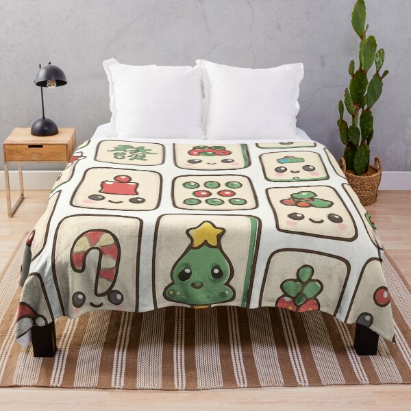 Item preview, Christmas Mahjong Tile Pattern Design designed and sold by Best Pattern⭐⭐⭐⭐⭐.