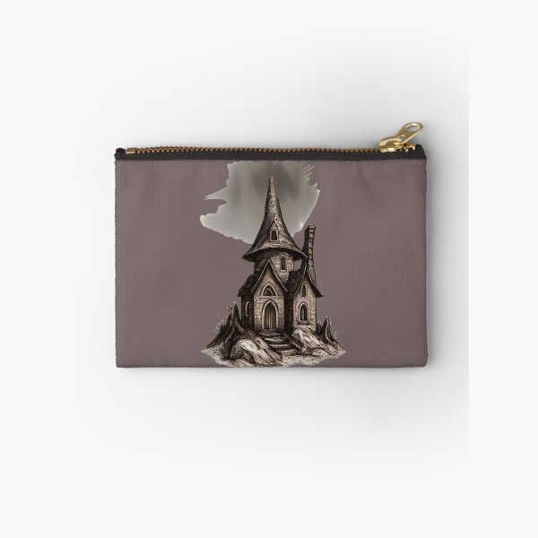 Item preview, Gothic Fantasy House Under Dark Cloud designed and sold by tinkeybabes.
