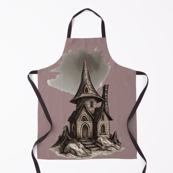 Item preview, Gothic Fantasy House Under Dark Cloud designed and sold by tinkeybabes.