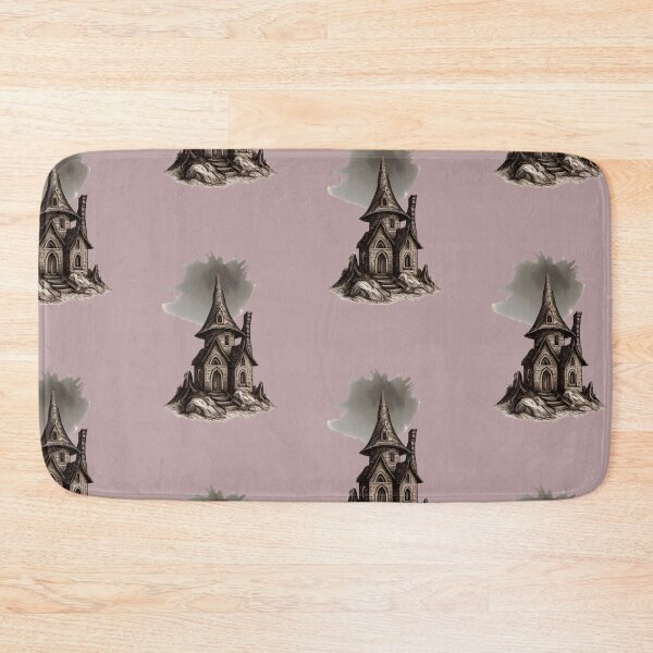 Item preview, Gothic Fantasy House Under Dark Cloud designed and sold by tinkeybabes.