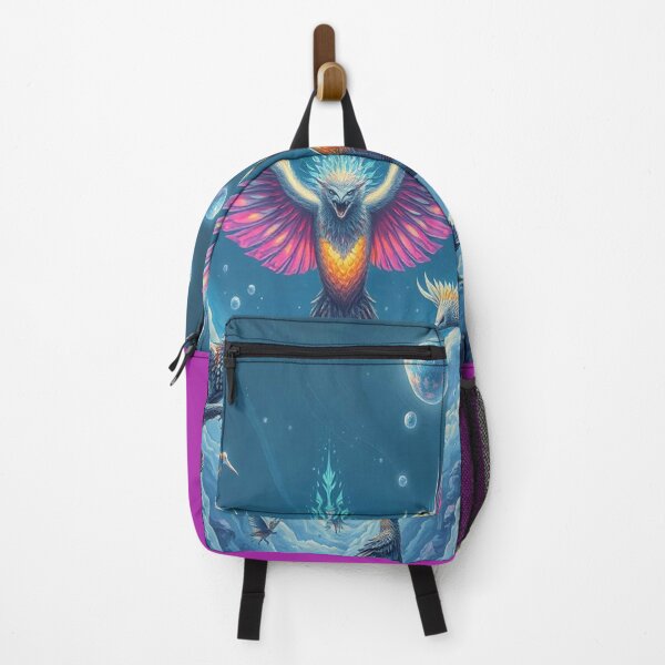 Item preview, Celestial Birds – Between glowing wings, fiery hearts & stardust skies designed and sold by FotoworldEdel.