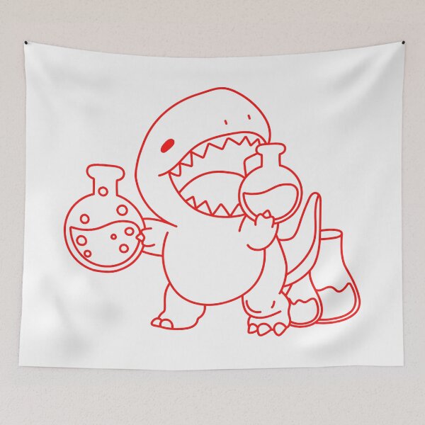 Item preview, Mad scientist dinosaur designed and sold by broadwaygirl142.