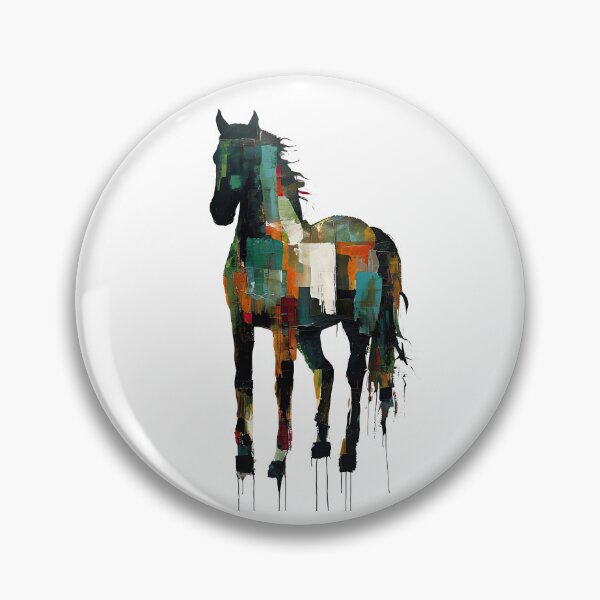 Item preview, Abstract Colorful Horse designed and sold by caracatita75.