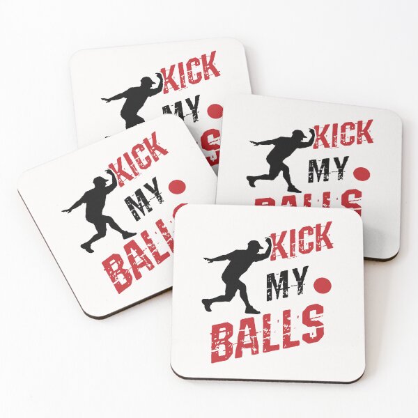 Item preview, Funny Kickball Kick My Balls designed and sold by jaygo.