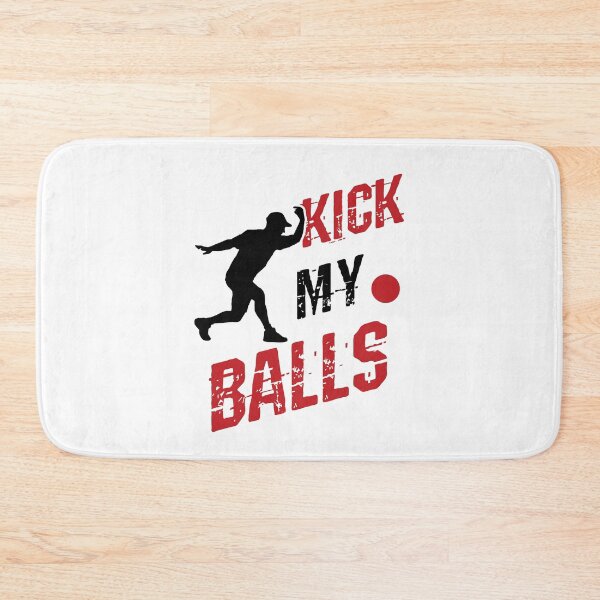Item preview, Funny Kickball Kick My Balls designed and sold by jaygo.