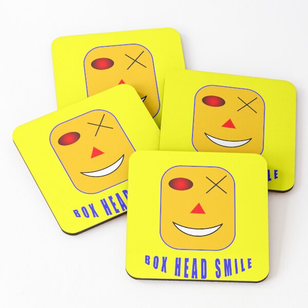 Item preview, a simple box head smile designed and sold by lixgraphics.