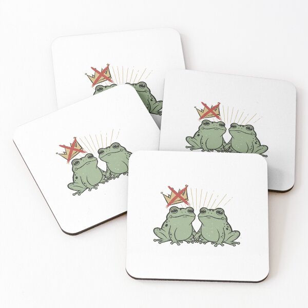 Item preview, Frogs Together Strong Protest Frog Humor No Kings in America for Humor Lovers designed and sold by Haupalette.