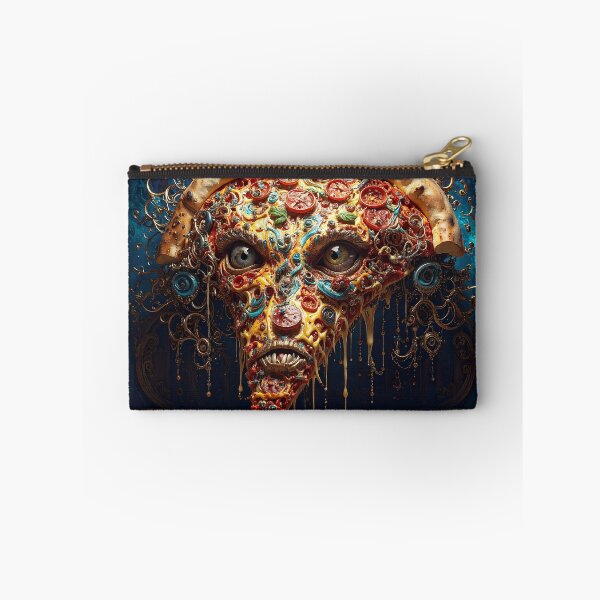 Item preview, Demonic Pizza Slice Portrait designed and sold by Skullet-Designs.
