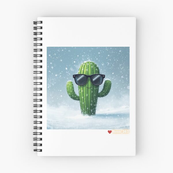 Item preview, Cool Cactus in the snow designed and sold by Room303Ltd.