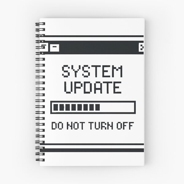 Item preview, System Update – Retro Pixel Progress Bar Design for Tech Fans and Coders designed and sold by Geafixy.