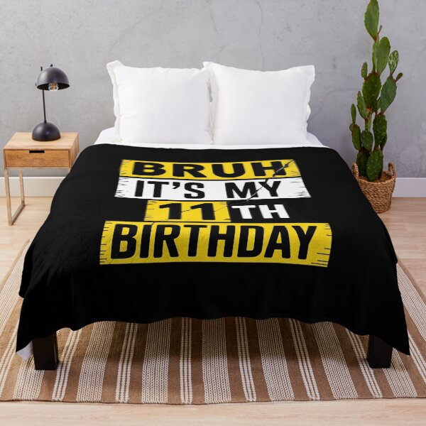 Item preview, Bruh It's My 11th Birthday 11 Year Old Birthday Boy's Girls designed and sold by THagBlue.