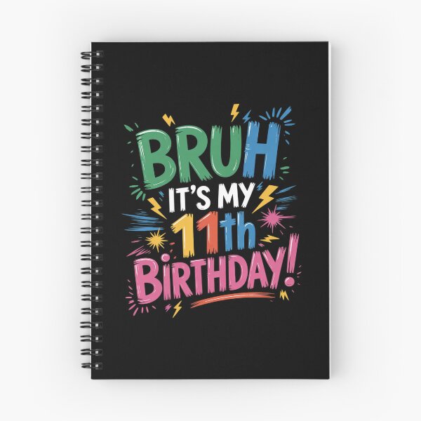 Item preview, Bruh It's My 11th Birthday 11 Year Old Birthday Celebration  designed and sold by THagBlue.