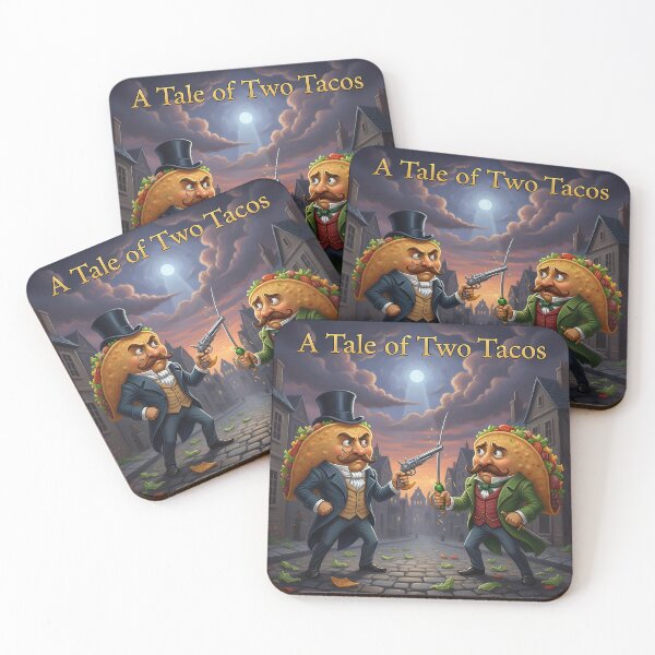 Item preview, Yummie Heroes: A Tale of Two Tacos designed and sold by nature. electrified..