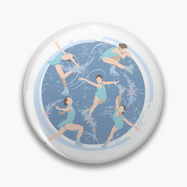 Item preview, Ice Skaters designed and sold by TurquoiseBird.