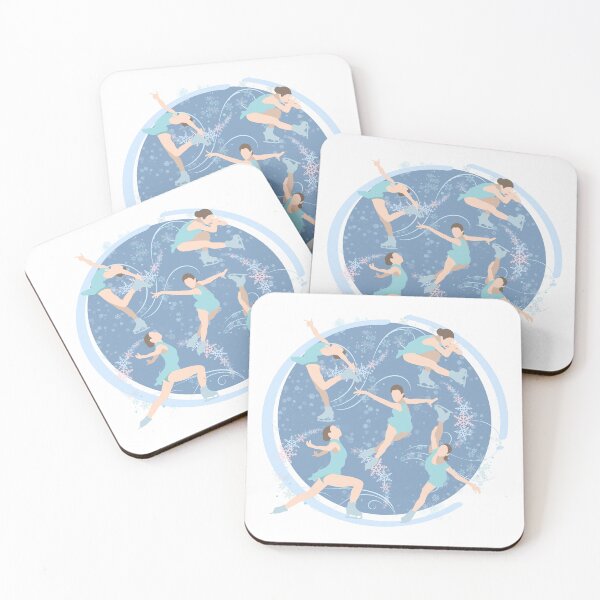 Item preview, Ice Skaters designed and sold by TurquoiseBird.