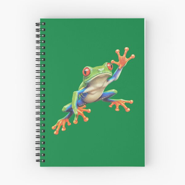 Item preview, Red Eyed Tree Frog Tropical Rainforest Amphibian Nature designed and sold by TeeARTHY.