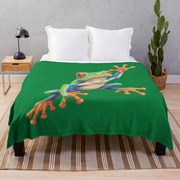 Item preview, Red Eyed Tree Frog Tropical Rainforest Amphibian Nature designed and sold by TeeARTHY.