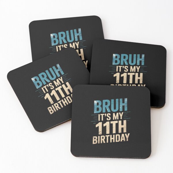 Item preview, Bruh It's My 11th Birthday 11 Year Old Birthday  designed and sold by THagBlue.