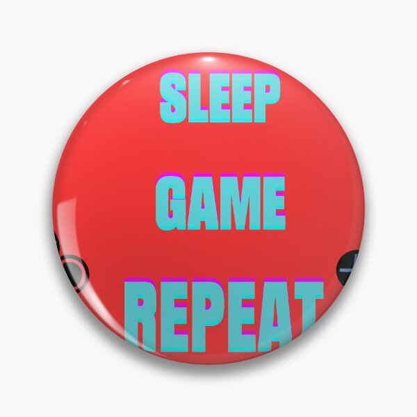 Artikelvorschau, Eat Sleep Game Repeat – Gamer Life Design entworfen und verkauft von RileyAJ.