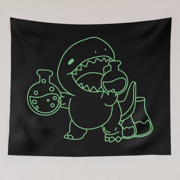 Item preview, Mad scientist dinosaur designed and sold by broadwaygirl142.