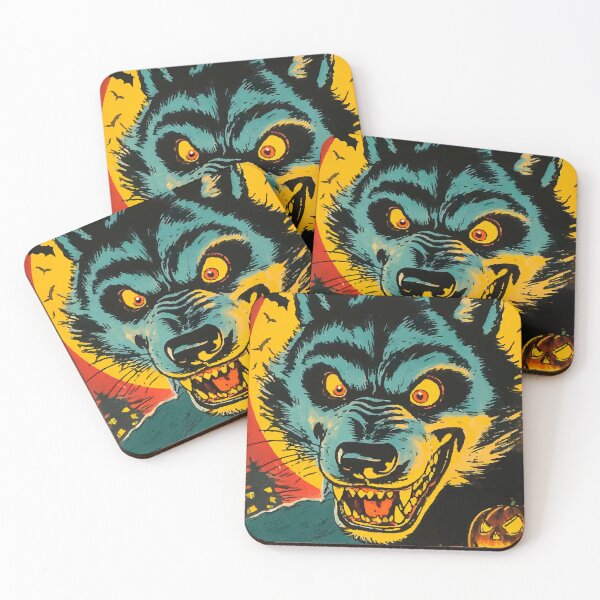 Item preview, Halloween Wolf Vintage designed and sold by Maioriz.