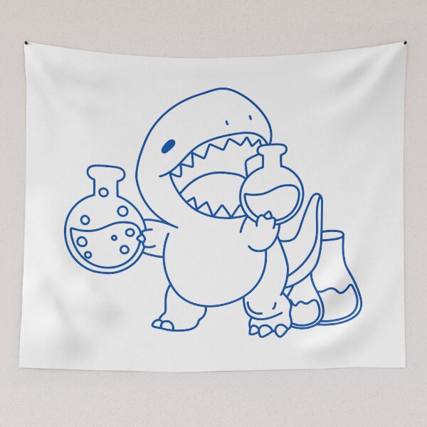 Item preview, Mad scientist dinosaur designed and sold by broadwaygirl142.
