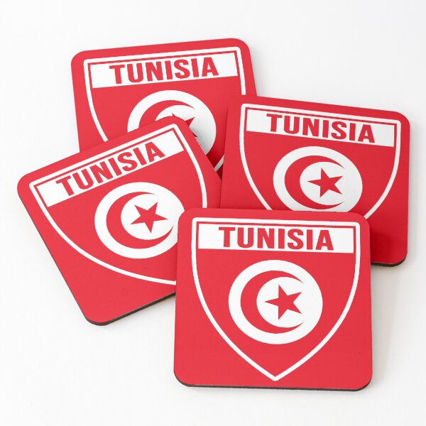 Item preview, Tunisia Flag Badge designed and sold by Cestus.