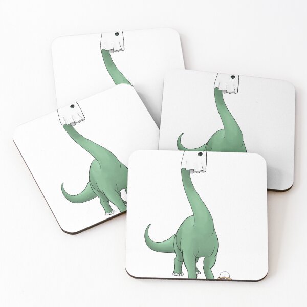 Item preview, Brachiosaurus wearing a Ghost Costume designed and sold by JurassicParkans.