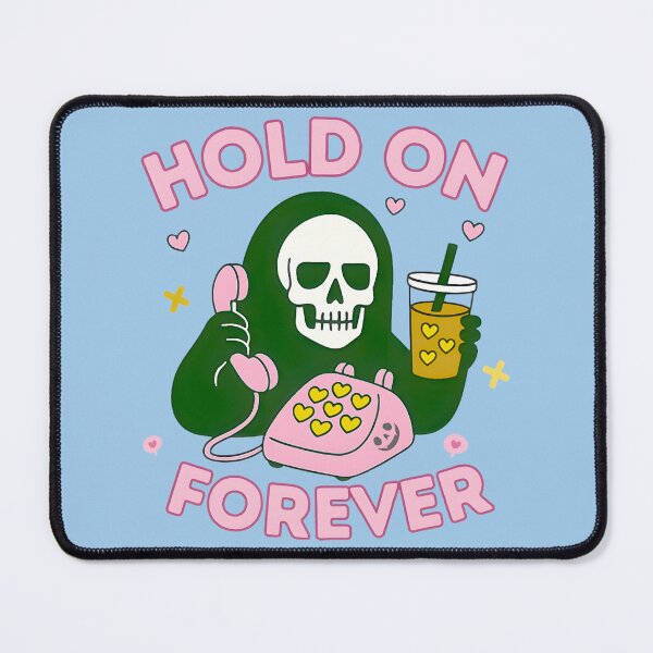 Item preview, Hold On Forever Retro Grim Reaper Phone Call Design By Merch, Limited Edition, Perfect Gift For You designed and sold by dwayneipstudio.