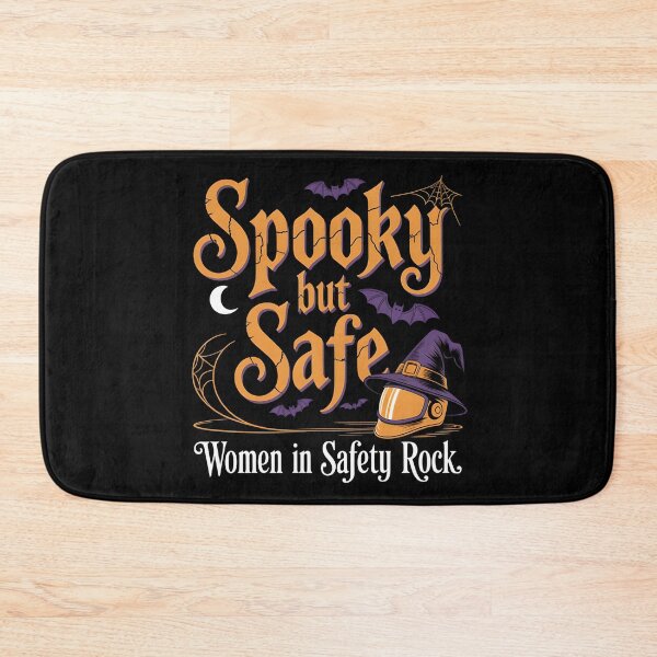 Item preview, Spooky but Safe – Women in Safety Halloween Design designed and sold by PeteLawliiet.
