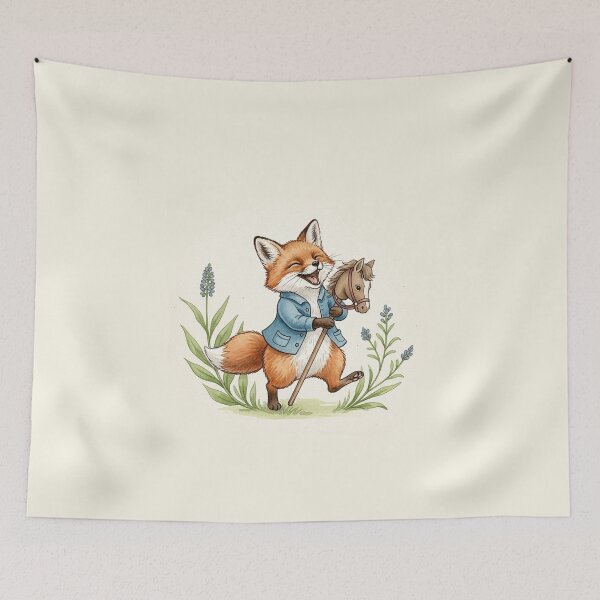Item preview, The Playful Fox Rider designed and sold by Pasteltone.