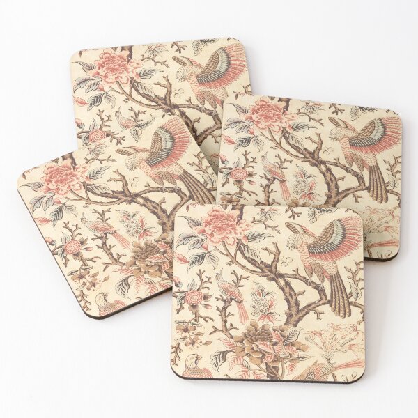 Item preview, Vintage Bird Textile Design (1785-1795) designed and sold by Douglas E. Welch Design and Photography.