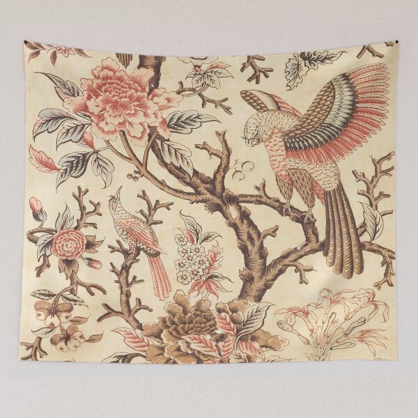 Item preview, Vintage Bird Textile Design (1785-1795) designed and sold by Douglas E. Welch Design and Photography.
