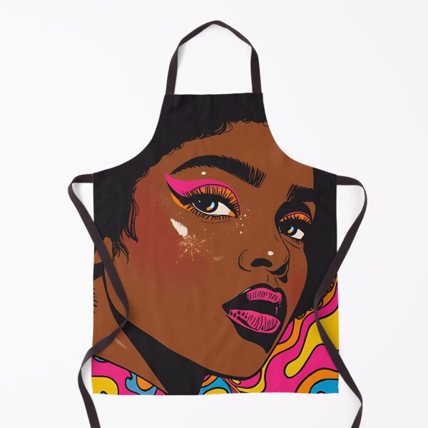 Artikelvorschau, Psychedelisches Afro-Mädchen entworfen und verkauft von Vintage City.