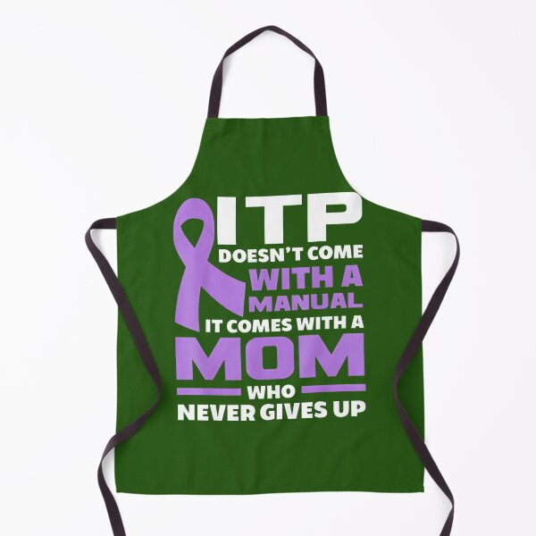 Item preview, Mom With A Manual Itp Awareness Purple Ribbon By Merch, Limited Edition, Perfect Gift For You And F designed and sold by floresuvart.