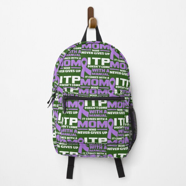 Item preview, Mom With A Manual Itp Awareness Purple Ribbon By Merch, Limited Edition, Perfect Gift For You And F designed and sold by floresuvart.