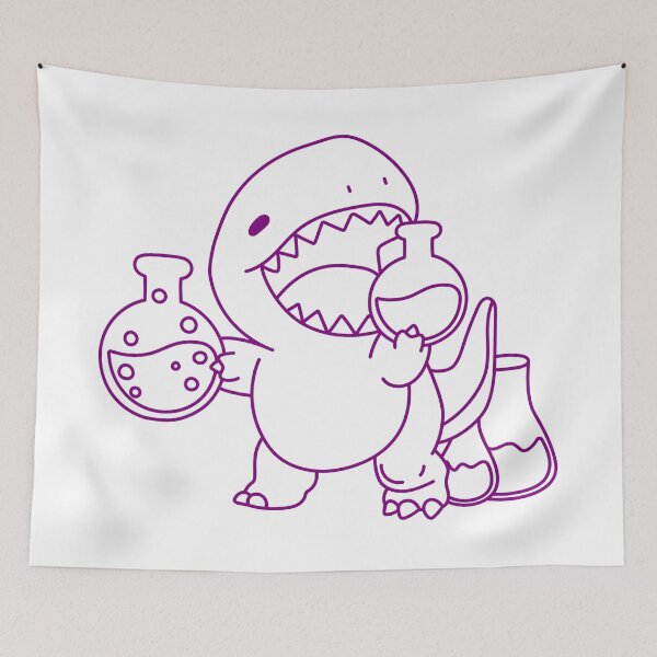 Item preview, Mad scientist dinosaur designed and sold by broadwaygirl142.