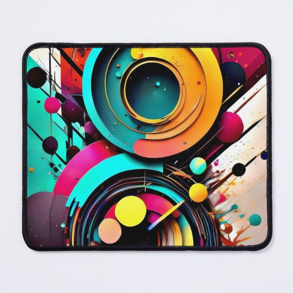Item preview, Abstract Art Accessories - Explosion of Vibrant Colors - Unique and Modern Designs designed and sold by XNewStore.