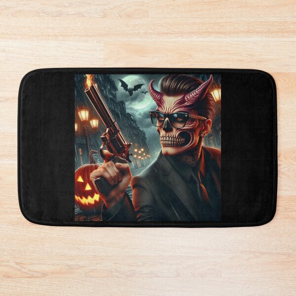 Item preview, Devilish Gangster Halloween Rain Night designed and sold by Voodoo Store Paranormal Collections.