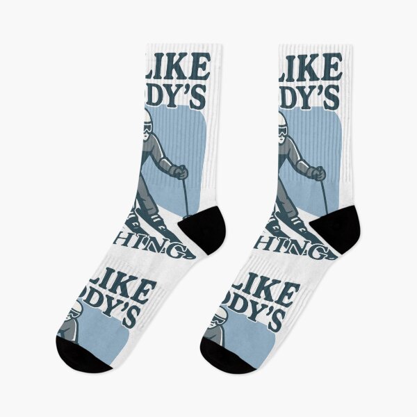 Item preview, Ski Like Nobody’s Watching – Fun Skiing Design for Winter designed and sold by SnappyPNG.