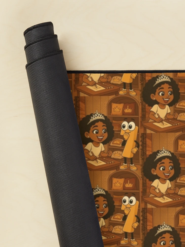 Thumbnail 2 of 5, Mouse Pad, Learning lily designed and sold by SoftScriptCo-.